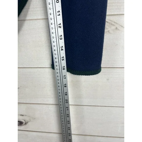 Pendleton Jacket Womens 10 Virgin Wool Collarless Button Front Made in USA - Picture 7 of 8